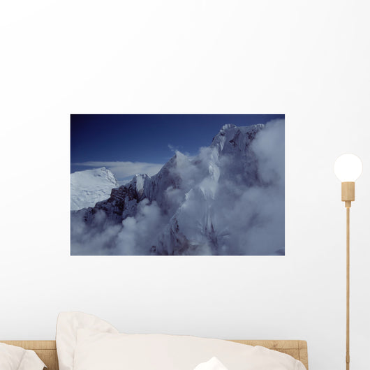 rocks and clouds Wall Mural