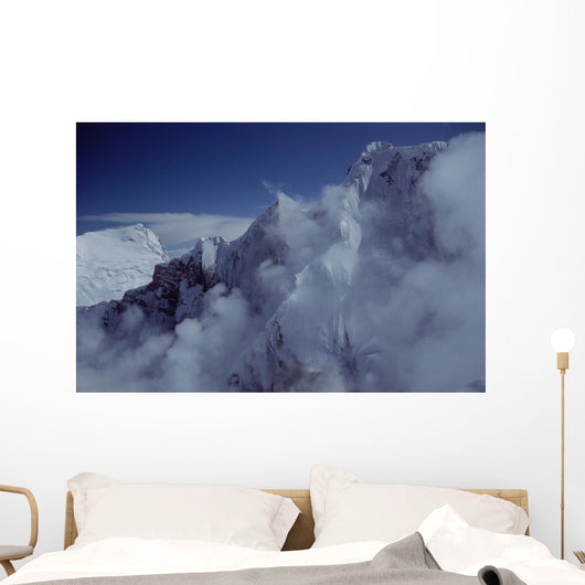 rocks and clouds Wall Mural