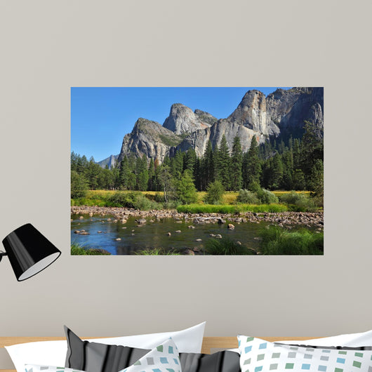 The Valley of the Merced River Wall Mural
