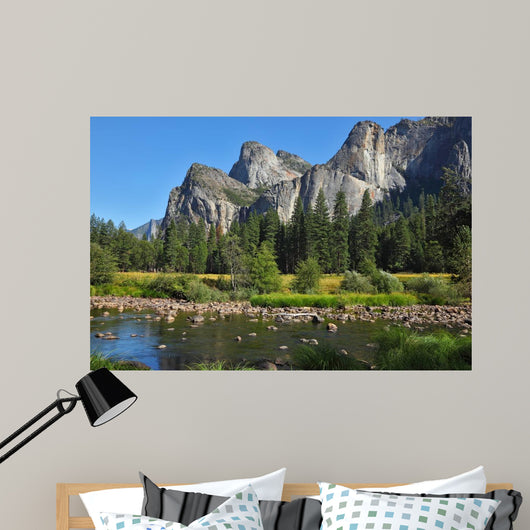 The Valley of the Merced River Wall Mural