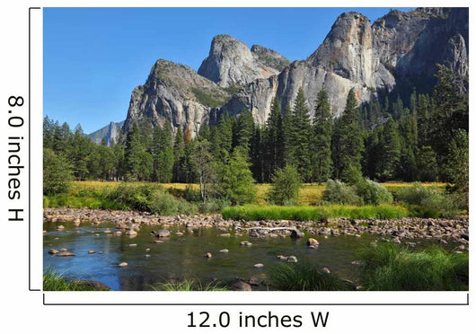 The Valley of the Merced River Wall Mural