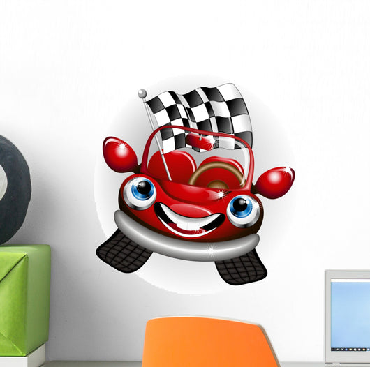 Formula One Automobile Wall Decal