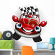 Formula One Automobile Wall Decal