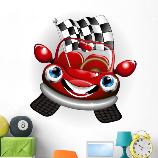 Formula One Automobile Wall Decal