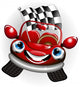 Formula One Automobile Wall Decal