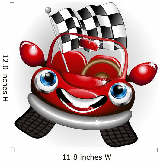 Formula One Automobile Wall Decal