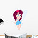 Shy Fairy Wall Decal