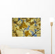 Yellow Fall Leaves Wall Mural