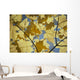 Yellow Fall Leaves Wall Mural