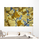 Yellow Fall Leaves Wall Mural
