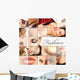 fashion collage Wall Mural