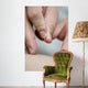 treatment by acupuncture Wall Mural