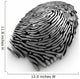 3D Fingerprint Representation for Wall Decal