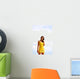Cute Girl Wall Decal