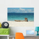 Tropical Beach Wall Decal Design 2