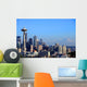 Seattle Skyline Portraits WA State Wall Mural