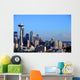 Seattle Skyline Portraits WA State Wall Mural