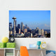 Seattle Skyline Portraits WA State Wall Mural