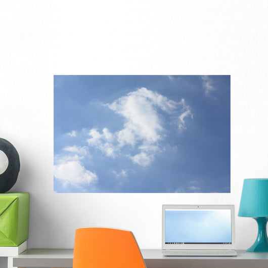 Slightly Cloudy Summer Sky