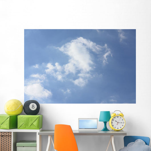 Slightly Cloudy Summer Sky