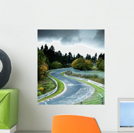 Race Circuit Wall Mural
