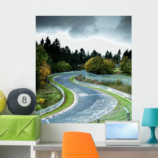 Race Circuit Wall Mural