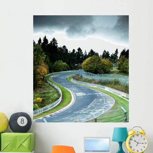 Race Circuit Wall Mural