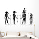 Vector Gods Ancient Egypt