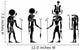 Vector Gods Ancient Egypt