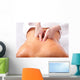 Massage of Female Back Spa Wall Mural