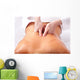Massage of Female Back Spa Wall Mural