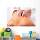 Massage of Female Back Spa Wall Mural