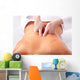 Massage of Female Back Spa Wall Mural