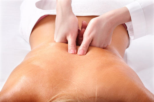 Massage of Female Back Spa Wall Mural
