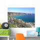 Cornwall Coastline Wall Decal