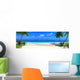 Tropical Beach Wall Decal Design 1