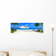 Cruise Ship and Tropical Wall Decal