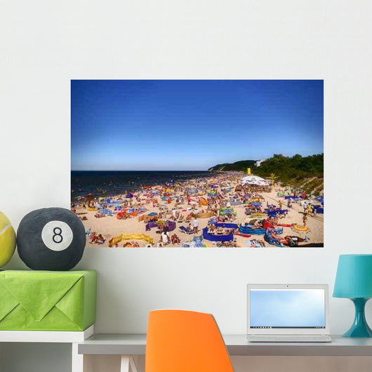 Beach Midzyzdroje Poland Wall Decal
