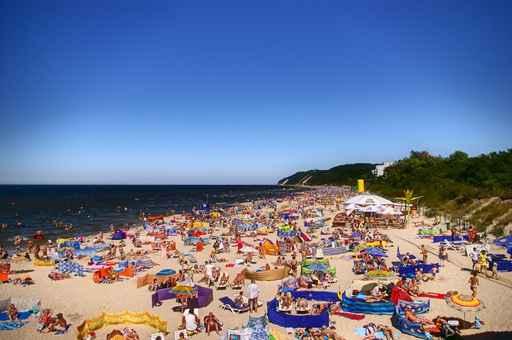 Beach Midzyzdroje Poland Wall Decal