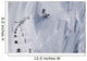Chairlifts Skiers Wall Decal