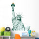 statue of liberty Wall Decal