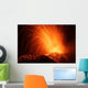 Eruption of the Volcano Stromboli Wall Mural