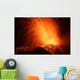 Eruption of the Volcano Stromboli Wall Mural