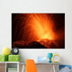 Eruption of the Volcano Stromboli Wall Mural
