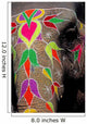 India Jaipur Painted Elephant