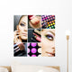 Makeup Collage Wall Mural