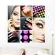 Makeup Collage Wall Mural