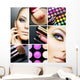 Makeup Collage Wall Mural