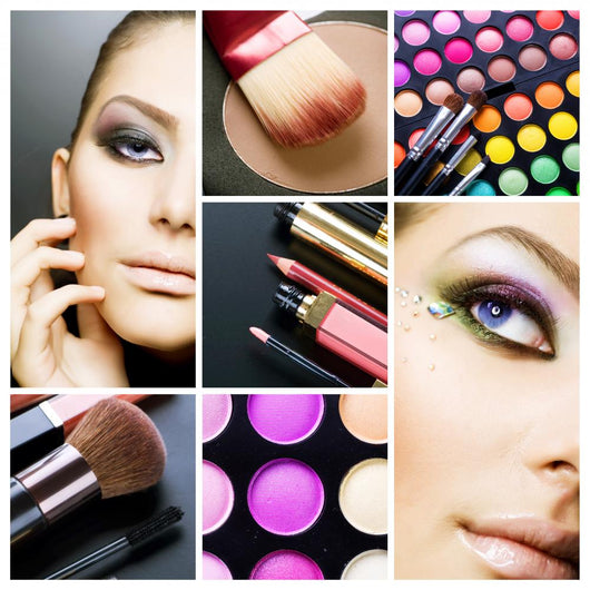 Makeup Collage Wall Mural