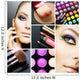 Makeup Collage Wall Mural